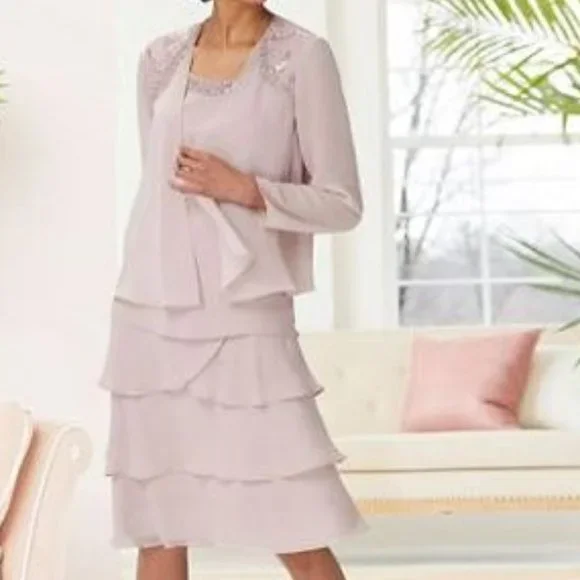 SLNY | Dresses | Sl Fashions Slny Lavender Frost Formal Dress And Jacket  Set Nwt 22w | Poshmark